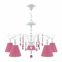 подвесная люстра lamp4you provence e4-05-wm-lmp-o-27-crl-e4-05-pk-dn в Ставрополе