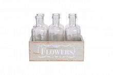 набор стеклянных бутылок flowers в Ставрополе