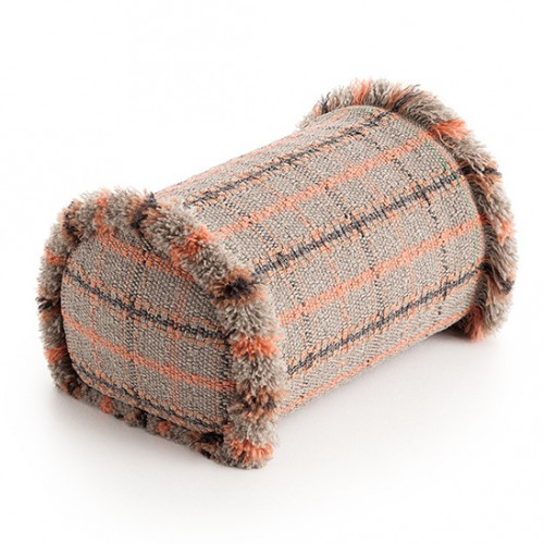 подушка большая-рол tartan terracotta от gan в Ставрополе