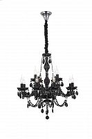 подвесная люстра st luce odilia sl642.403.12 черная в Ставрополе