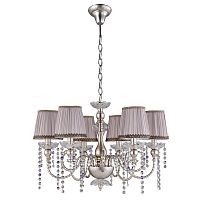 подвесная люстра crystal lux alegria sp6 silver-brown в Ставрополе