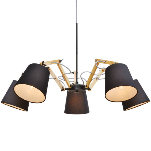 подвесная люстра arte lamp pinoccio a5700lm-5bk в Ставрополе