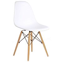 стул деревянный pc-015 белый (eames style) в Ставрополе