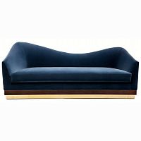 диван hughes sofa прямой синий в Ставрополе