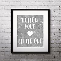 постер follow heart а4 в Ставрополе