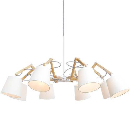 подвесная люстра arte lamp pinoccio a5700lm-8wh в Ставрополе