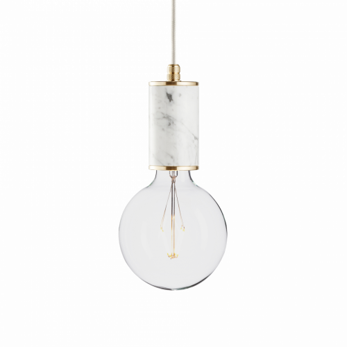 подвесной светильник marmor glans bianco brass в Ставрополе