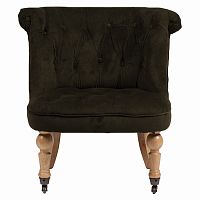 кресло amelie french country chair серо-коричневое в Ставрополе