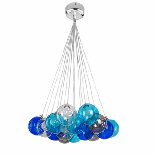 люстра bocci blue 15 прозрачное, голубое, пепельное стекло в Ставрополе