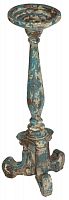 подсвечник состаренный фигурный голубой relic collection, 61 см в Ставрополе