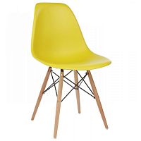 стул деревянный eames pc-015 yellow в Ставрополе