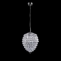 подвесной светильник crystal lux charme sp2+2 led chrome/transparent в Ставрополе