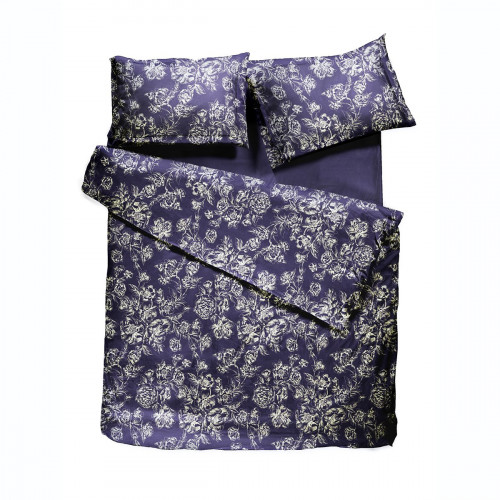 комплект постельного белья decoflux сатин евро peony indigo в Ставрополе