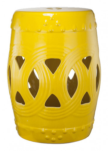 керамический столик-табурет fence stool yellow в Ставрополе