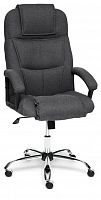 компьютерное кресло tetchair бергамо (крестовина хром, обивка ткань) для руководителя в Ставрополе