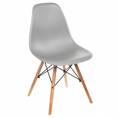 стул деревянный eames pc-015 grey в Ставрополе