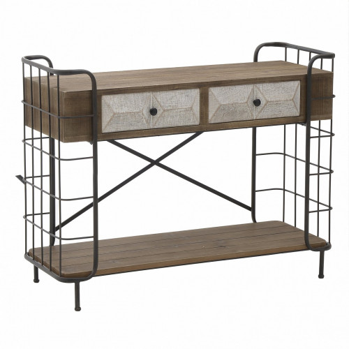 консоль met wood коричневая в Ставрополе
