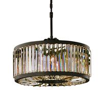 люстра welles round d50 черная, прозрачное стеко в Ставрополе