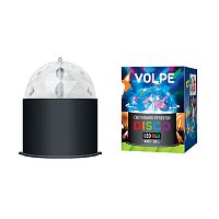 светодиодный светильник-проектор (09840) volpe disco uli-q302 03w/rgb black в Ставрополе