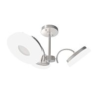 потолочная светодиодная люстра idlamp frittelle 107/3pf-ledwhitechrome в Ставрополе