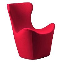 кресло papilio lounge chair красное в Ставрополе