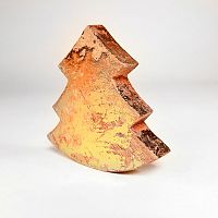 украшение новогоднее ель золотая golden tree, 15х14х2,5 см в Ставрополе