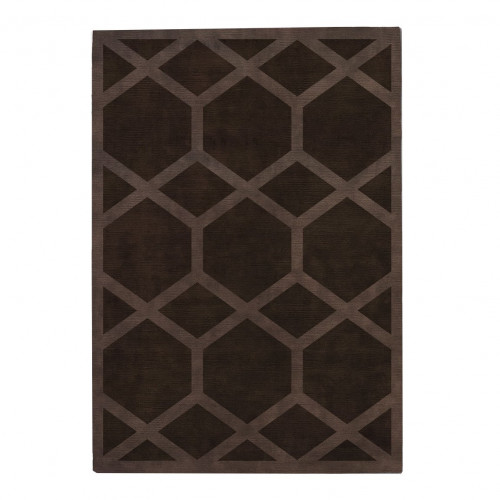 ковер ashton cocoa coffe 150x220 коричневый в Ставрополе