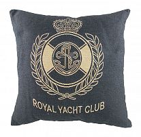 подушка с гербом королевского royal yacht club denim в Ставрополе