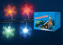 светодиодная гирлянда «снежинки-3» 700см (07936) uniel uld-s0700-050/dta multi ip20 snowflakes-3 в Ставрополе