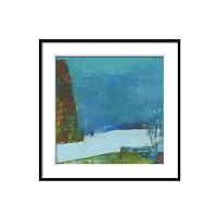 постер winter river синий в Ставрополе