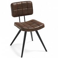 стул lola seat pu brown ноги эпоксидный черный c592u09 от la forma (ex julia grup) в Ставрополе