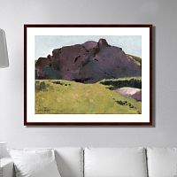 картина: the rocky slope, 1875г. в Ставрополе