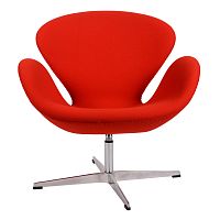 кресло arne jacobsen красное в Ставрополе