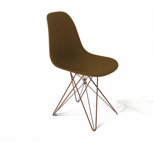 стул dsr коричневый s50 (eames style) в Ставрополе