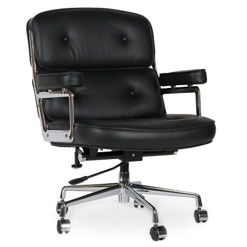 кресло eames style lobby chair черное в Ставрополе