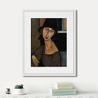 картина: jeanne hebuterne (au chapeau), 1917г. в Ставрополе