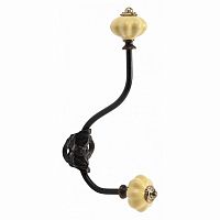 настенный декоративный крючок knobs желтый в Ставрополе