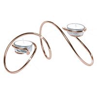 подсвечник медный для чайных свечей t-loop, 19,5 см в Ставрополе