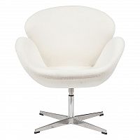 кресло swan chair белое в Ставрополе