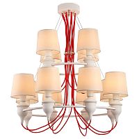 подвесная люстра arte lamp sergio a3325lm-8-4wh в Ставрополе