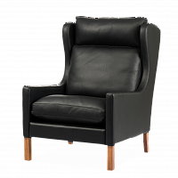 кресло wingback чёрный в Ставрополе