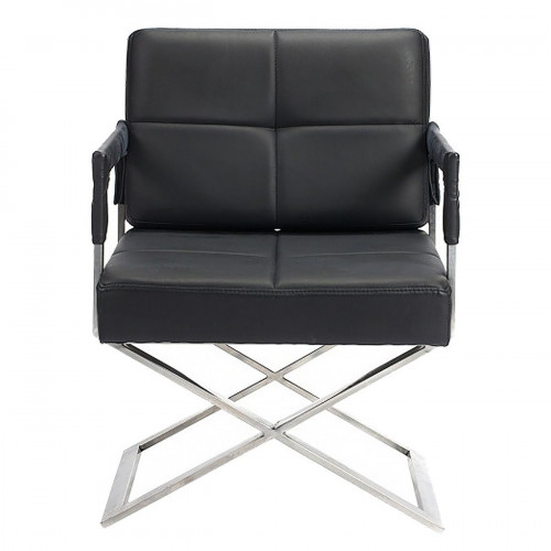 кресло aster x chair кожа черное в Ставрополе
