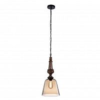 подвесной светильник crystal lux deco sp1 a amber в Ставрополе