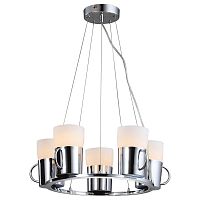 подвесная люстра arte lamp brooklyn a9484sp-5cc хром в Ставрополе