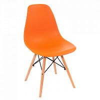 стул деревянный eames pc-015 оранжевый в Ставрополе