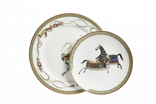комплект тарелок antique (светлая) в Ставрополе