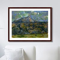 картина: mont sainte-victoire, 1906г. в Ставрополе