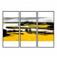 постер triptych: golden shores желтый в Ставрополе