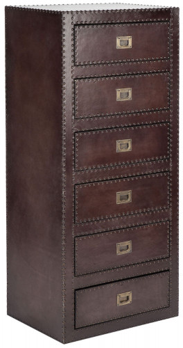 комод sheppard 6 drawers gun metal в Ставрополе