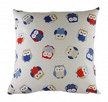 подушка с принтом owl print blue в Ставрополе